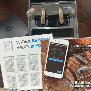 WIDEX EVOKE hearing aids, purchased in July 2019 (used)